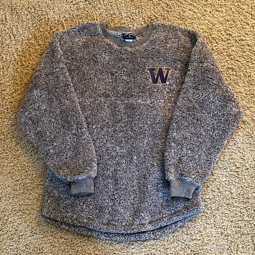 University of Washington Fleece Pullover Unisex S